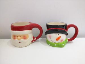 Christmas santa mug