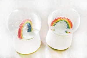 ceramic rainbow waterball