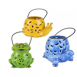 ceramic animal garden lantern