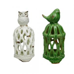 ceramic garden lantern